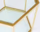Kare Design »Comb Gold« Beistelltisch