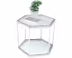 Kare Design »Comb Silber« Couchtisch