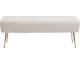 Kare Design »Deria« Velvet Creme Bank