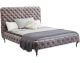 Kare Design »Desire« Velvet Bett Hoch Silbergrau