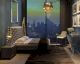 Kare Design »Desire« Velvet Bett Hoch Silbergrau