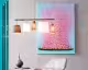 Kare Design »Flower Boat« Leinwandbild blau-pink