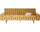 Kare Design »Honey« Velvet Sofa Milchbar 3-Sitzer