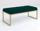 Kare Design »Smart« Velvet Dunkelgrün Bank