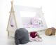 KidsLove »Yakari« Tipizelt-Kinderbett weiss
