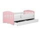 KocotKids »Classic« Bett in weiß/rosa