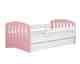 KocotKids »Classic« Bett in weiß/rosa