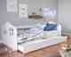 KocotKids »Kacper« Kinderbett weiß mit Bettschublade