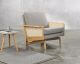 Kragelund »Egsmark« Sessel mit Holz-Armlehnen Artikelbild 1
