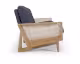 Kragelund »Egsmark« Sofa mit Holz-Armlehnen