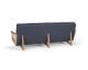 Kragelund »Egsmark« Sofa mit Holz-Armlehnen