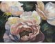La Casa »3 Rosen« Ölbild handbemalt 120x90 cm