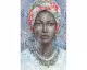 La Casa »African Lady mit Turban« Ölbild handbemalt