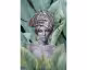 La Casa »African Lady mit gestreiftem Turban« Ölbild handbemalt 80x120 cm