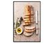 La Casa »Baguette« Glasbild 60x90 cm