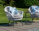 La Casa »Bari« Outdoor Drehsessel lichtgrau