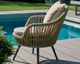 La Casa »Bari« Outdoor Drehsessel natur