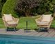 La Casa »Bari« Outdoor Drehsessel natur
