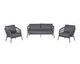 La Casa »Bari« Outdoor Lounge-Set 3-teilig