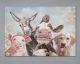 La Casa »Bauernhoftiere Selfie« Ölbild handbemalt 100x70 cm Artikelbild 1