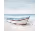 La Casa »Boot am Meer« Ölbild handbemalt