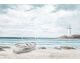 La Casa »Boot am Strand, Leuchtturm am Horizont« Ölbild handbemalt Artikelbild 1