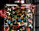 La Casa »Butterfly Flacon No. 5« Glasbild mit Strassapplikationen 80x120 cm