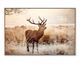 La Casa »Deer in Landscape« Wandbild 120x80 cm