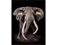 La Casa »Elephant« Wandbild 90x120 cm