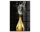 La Casa »Explosive Champagne« Glasbild 60x90 cm