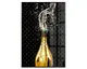 La Casa »Explosive Champagne« Glasbild mit Strassapplikation 60x90 cm