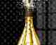 La Casa »Explosive Champagne« Glasbild mit Strassapplikation 60x90 cm