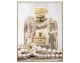 La Casa »Flacon LV with pearl« Glasbild mit Strassapplikationen 90x120 cm