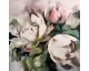 La Casa »Heller Blumenstrauß« Ölbild handbemalt 80x80 cm