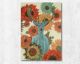 La Casa »Hirsch mitte Sonnenblumen« Ölbild handgemalt 70x100 cm Artikelbild 1