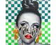 La Casa »Lady mit Dutt Frisur« Ölbild handbemalt