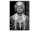 La Casa »Lady with pearl necklace« Glasbild mit Strassapplikation 80x120 cm