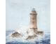 La Casa »Leuchtturm am Meer« Ölbild handbemalt Artikelbild 1