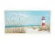 La Casa »Leuchtturm am Strand« Ölbild 140x70 cm