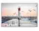 La Casa »Lighthouse« Glasbild 120x80 cm