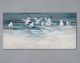 La Casa »Möwen auf dem Meer« Ölbild handbemalt 70x140 cm