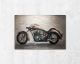 La Casa »Motorrad ll« Ölbild handgemalt 120x80 cm