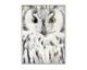 La Casa »Owl« Glasbild mit Strassapplikation 90x120 cm