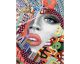 La Casa »Popart Lady Kussmund und Krone« Ölbild handbemalt