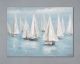 La Casa »Segelboote auf dem Wasser« Ölbild handbemalt 90x120 cm Artikelbild 6
