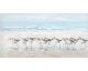 La Casa »Strandläufer am Strand« Ölbild handbemalt 120x60 cm Artikelbild 1