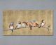 La Casa »Vögel auf einem Ast / Hintergrund gold« Ölbild handbemalt 50x100 cm Artikelbild 6
