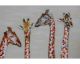 La Casa Ölbild handbemalt "4 Giraffenköpfe" 120x80 cm Artikelbild 1