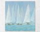 La Casa Ölbild handbemalt "6 Segelschiffe" 70x70 cm Artikelbild 1