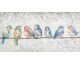 La Casa Ölbild handbemalt "7 bunte Vögel auf einem Ast" 120x60 cm Artikelbild 1